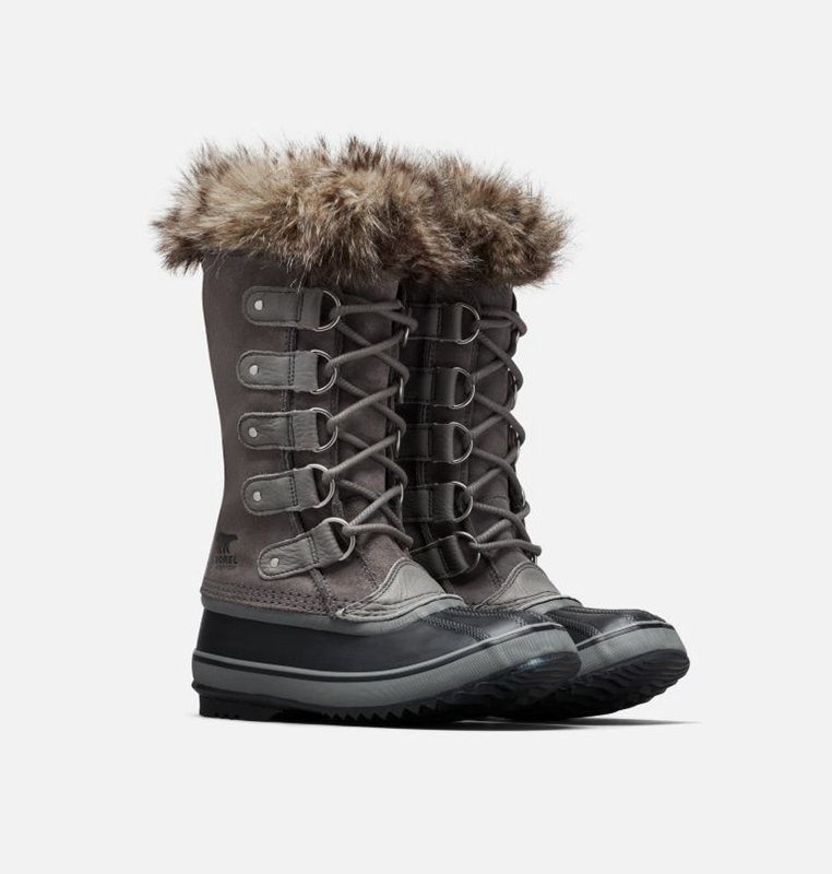 Botas Nieve Sorel Mujer - Joan Of Arctic™ Bajas Gris/Negras - 84652-WSGH